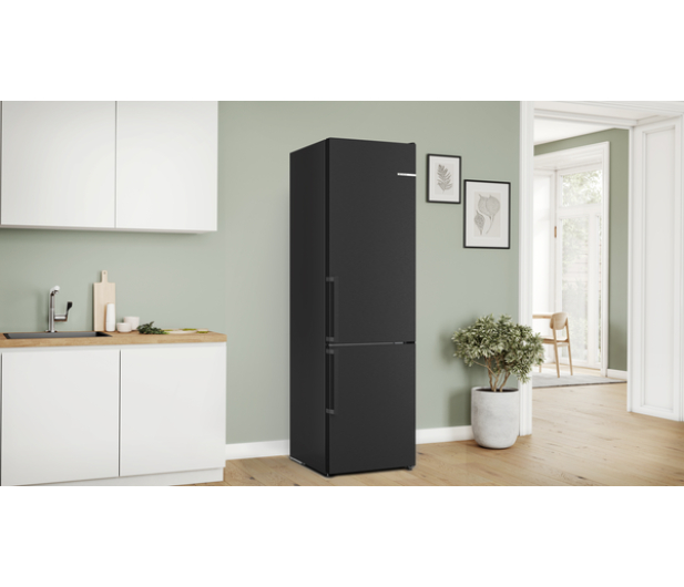 Lodówka Bosch KGN39VXCT PerfectFit No Frost 203cm Ciemny Inox Komora Zero VitaFresh 363L - 1323594 - zdjęcie